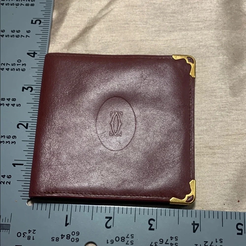 Cartier Men's Brown Leather EUC